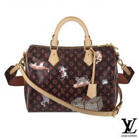 Louis Vuitton x Grace Coddington Speedy 30 Bandouliere bag